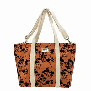 Hindbag Cesar schoudertas met bloemenprint rood