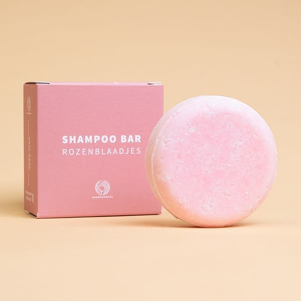 Shampoo rozenblaadjes 60 gram | ShampooBars