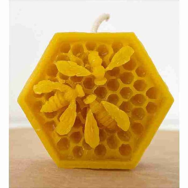 Bee Light Hexagon bijenwas kaarsen