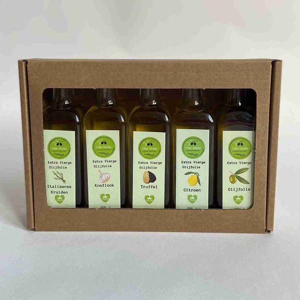 Italiaanse olijfolie cadeauset