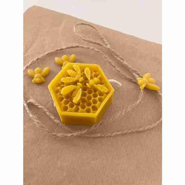 Bee Light Hexagon bijenwas kaarsen